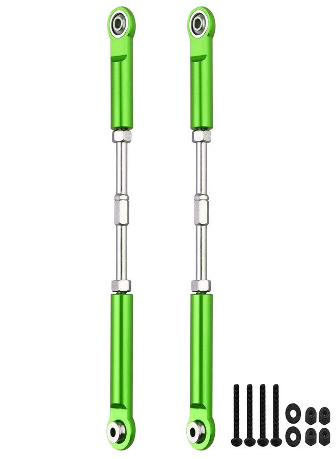 AllinRC Aluminum Rear Suspension Links Kit Steering Linkage Turnbuckles and Camber Links for Arrma 1/8 Kraton/Notorious 6S BLX Upgrades Parts (Green) - Image 1